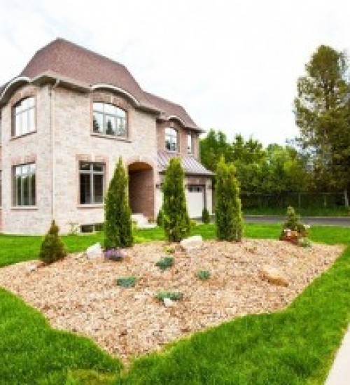 Custom Home Maximizing Corner Lot Advantages